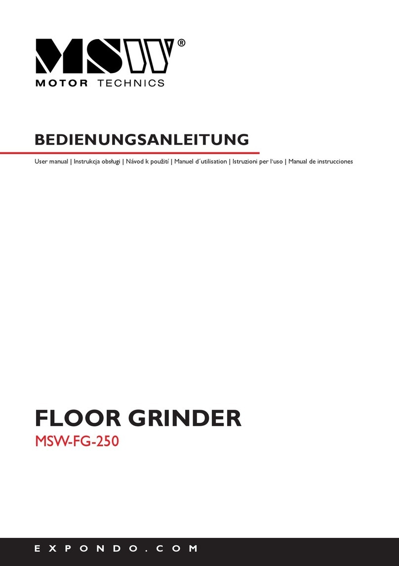 MSW MSW-FG-250 User manual