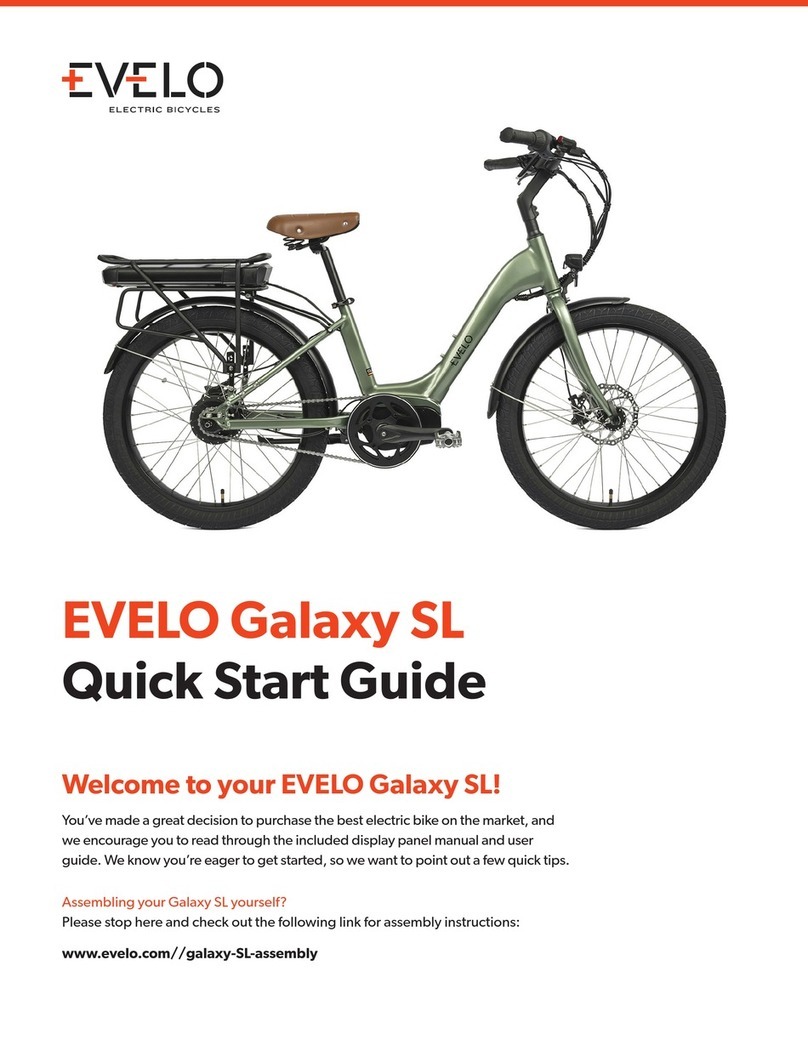 Evelo Galaxy SL quick start guide