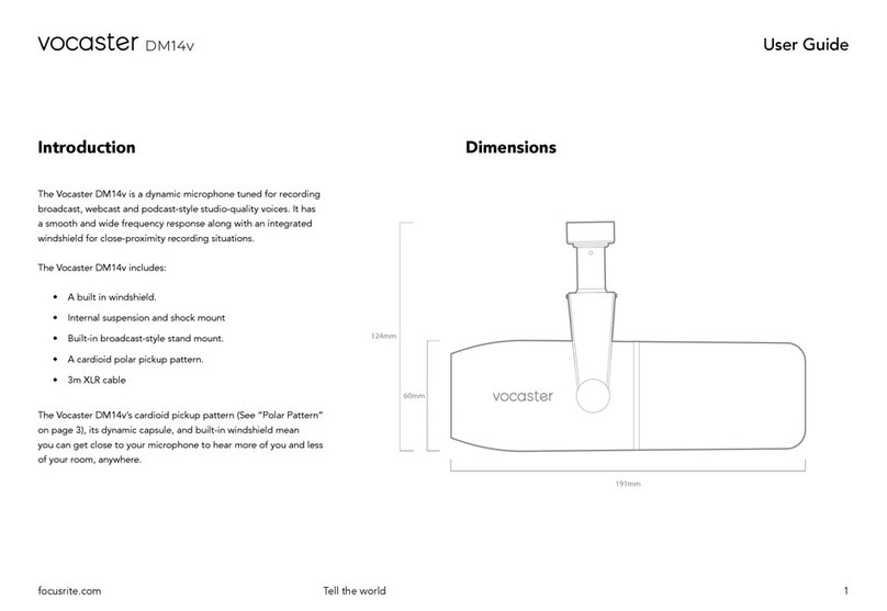 Focusrite Vocaster DM14v user guide
