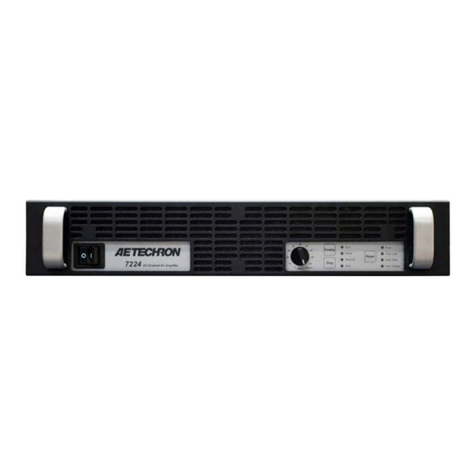 Aetechron 7224 User manual