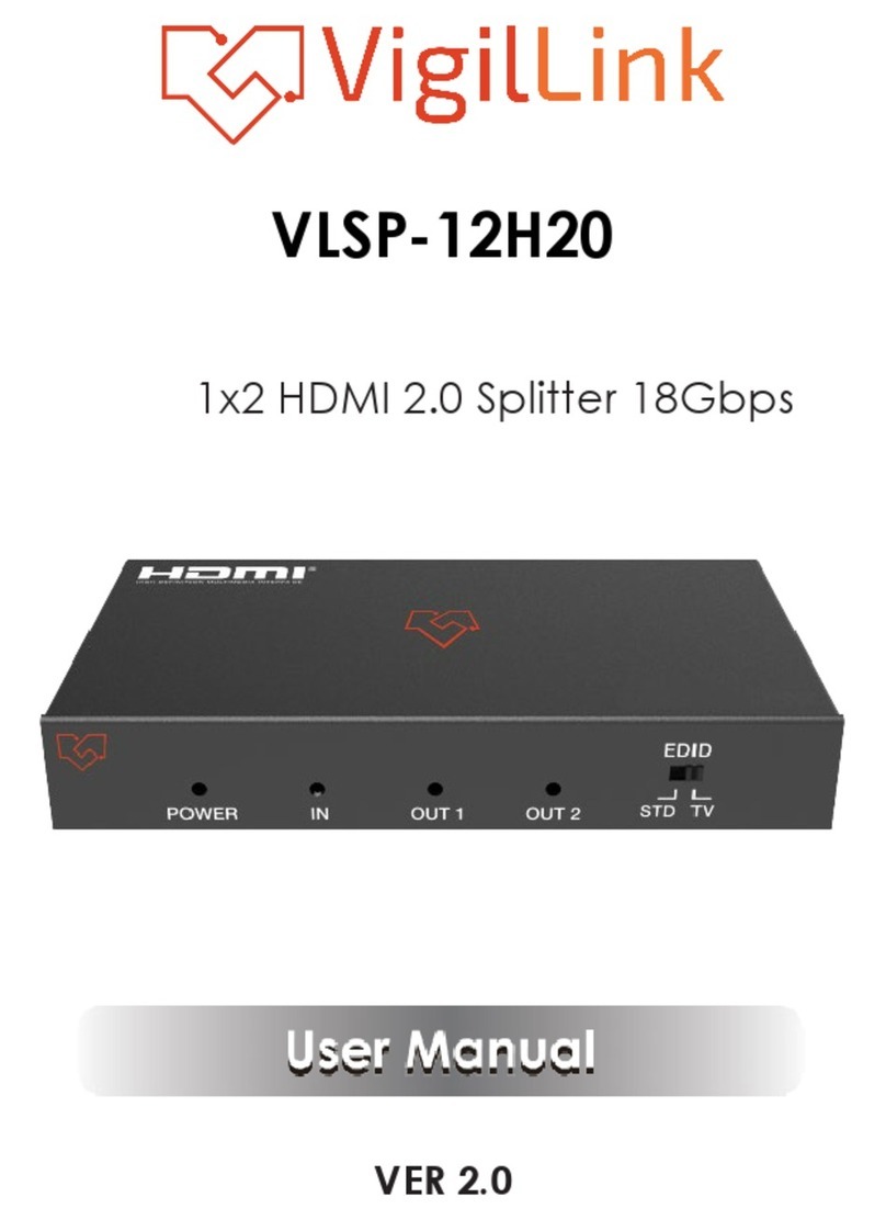 VigilLink VLSP-12H20 User manual