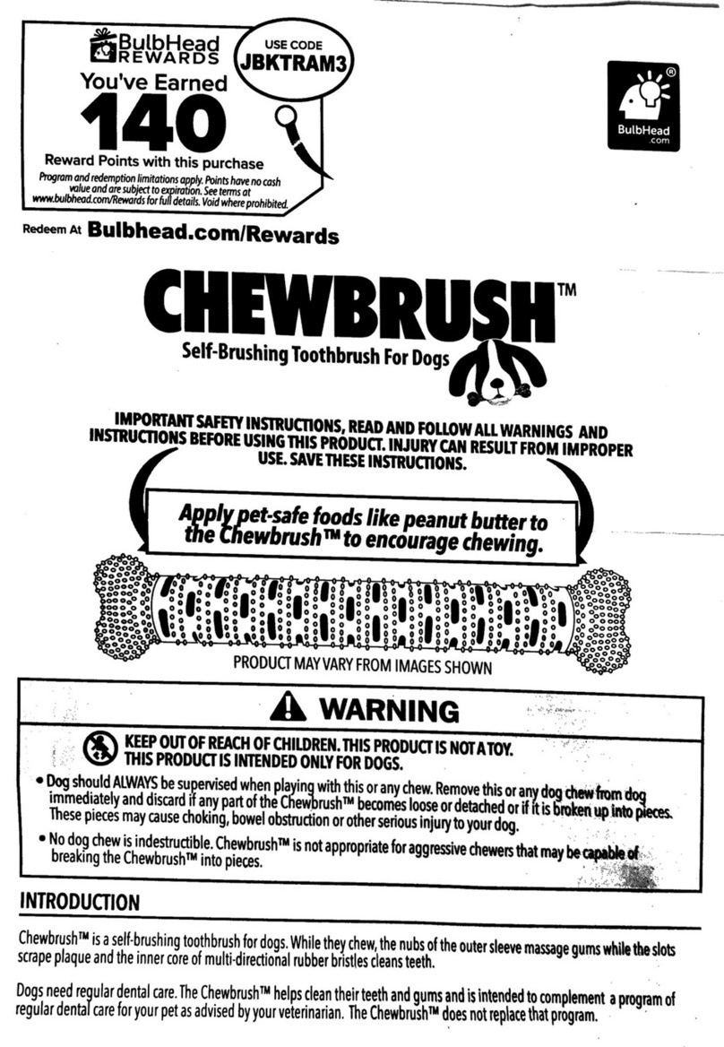 BulbHead CHEWBRUSH quick start guide
