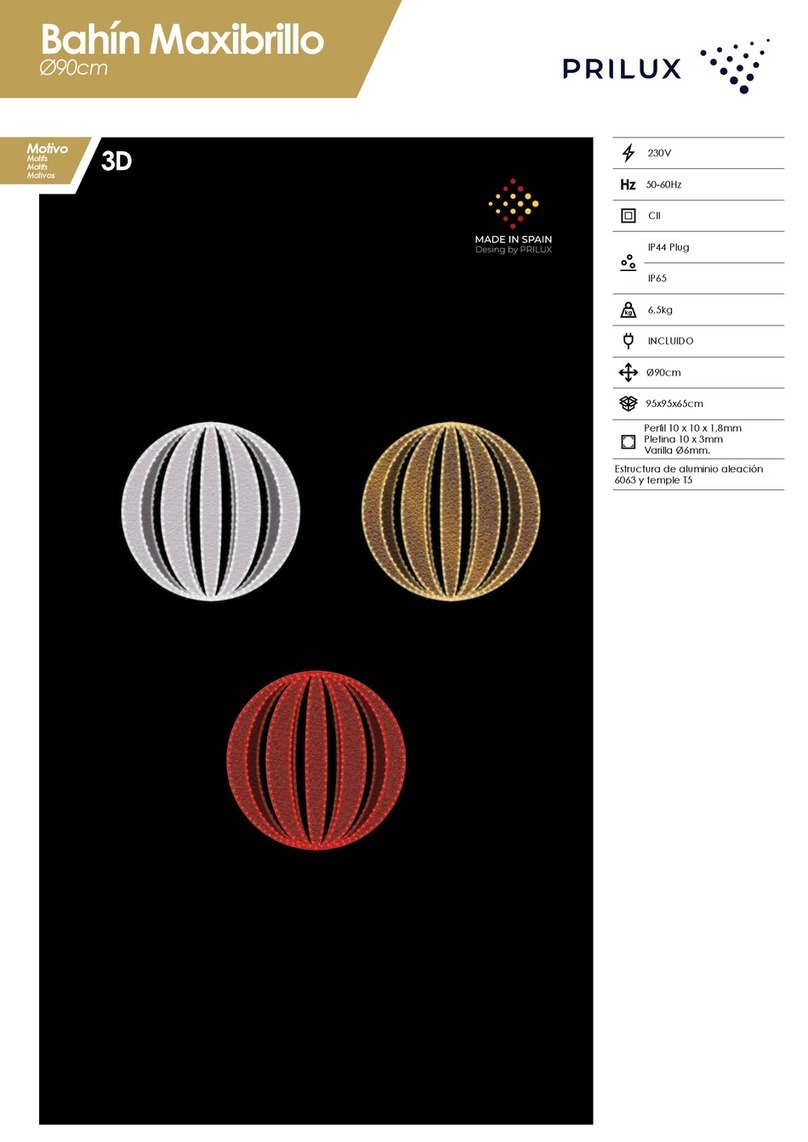 Prilux Bahin Maxibrillo 444958 manual