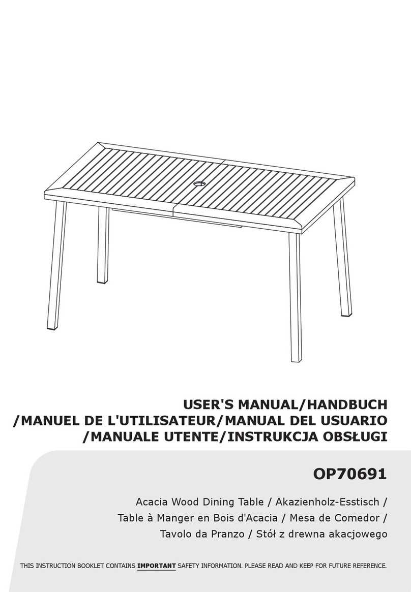 PATIOJOY OP70691 user manual