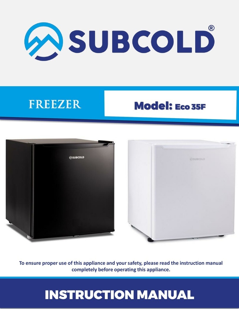 Subcold Eco35F instruction manual