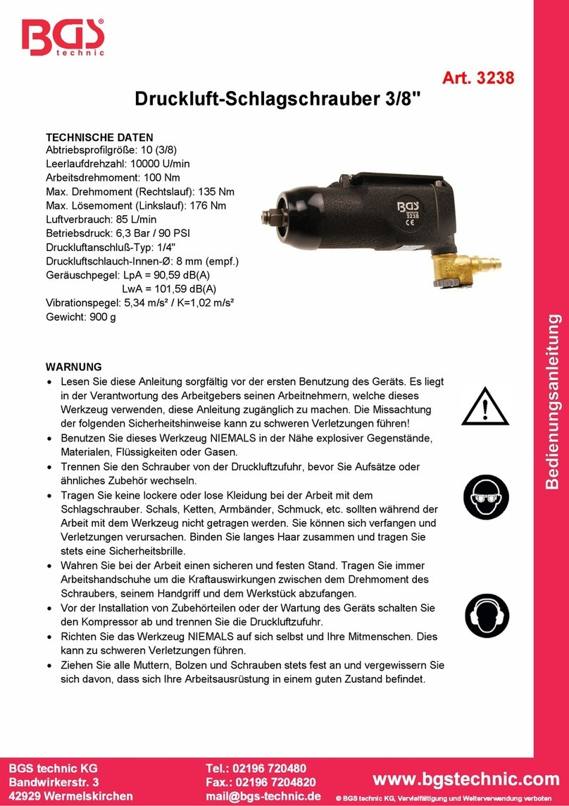 BGS technic 3238 User manual