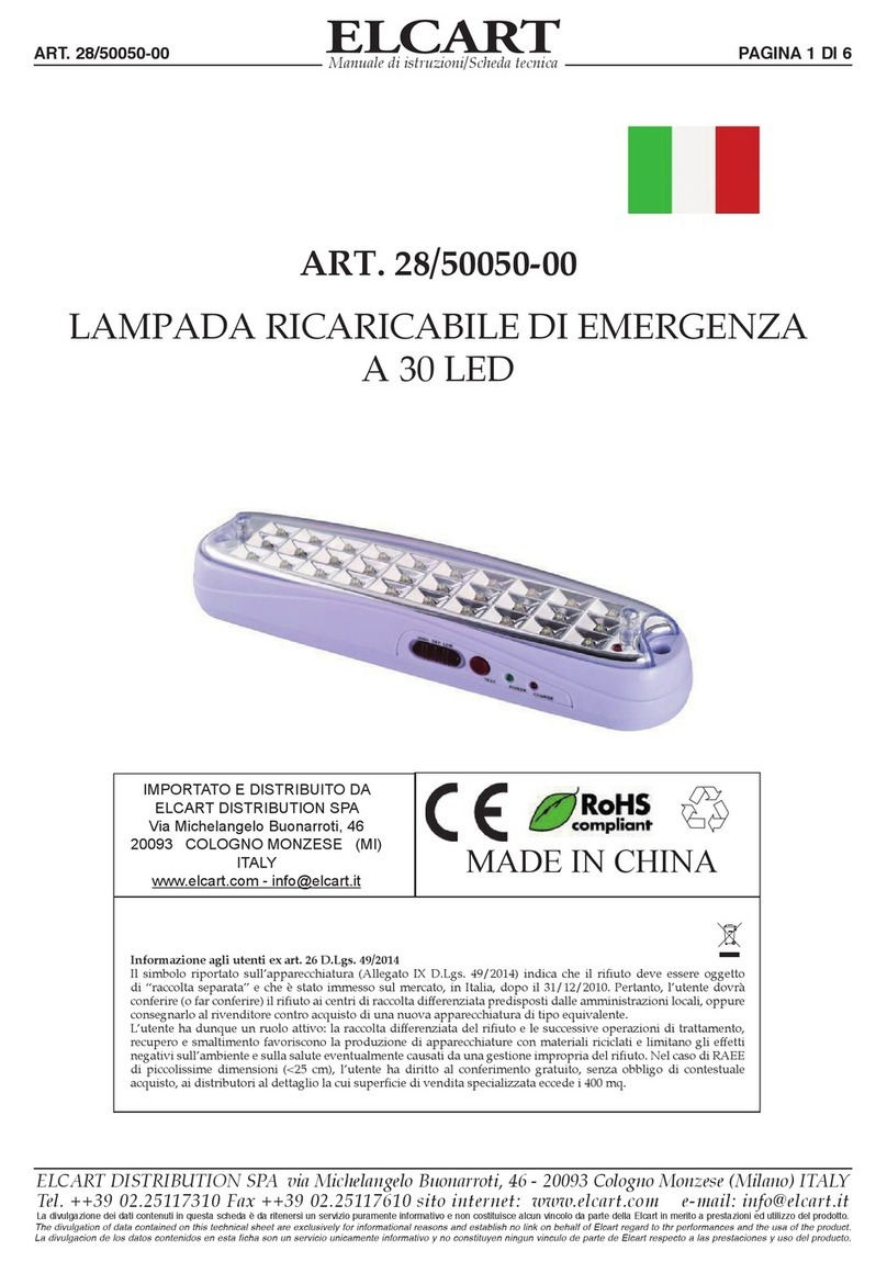 ELCART 28/50050-00 instructions