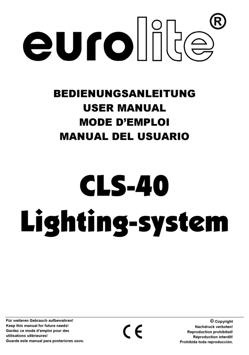 EuroLite CLS-40 user manual