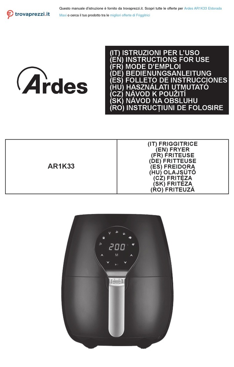 ARDES Eldorada Maxi AR1K33 User manual