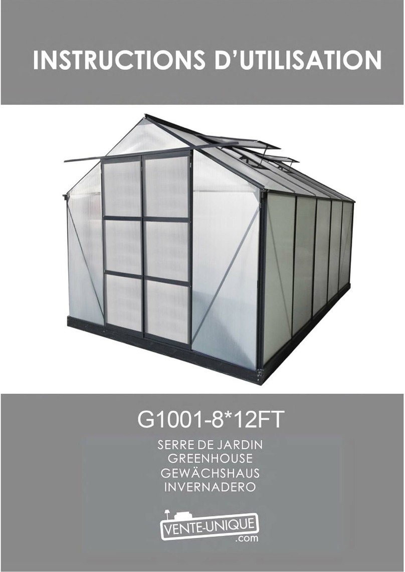 Vente Unique G1001-8 12FT manual Vente Unique G1001-8 12FT manual