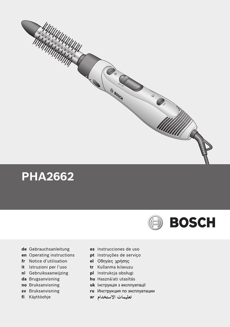 Bosch PHA2662 User manual