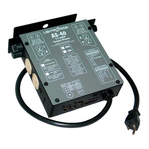 Lightronics AS40L User manual