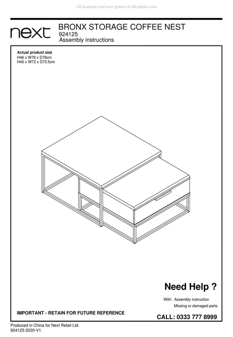 Next BRONX 924125 User manual