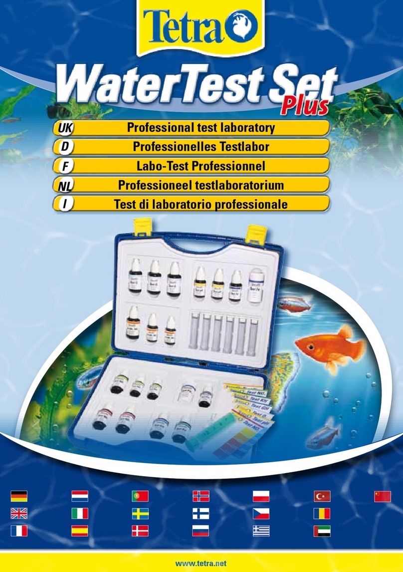 Tetra WaterTest Set Plus manual