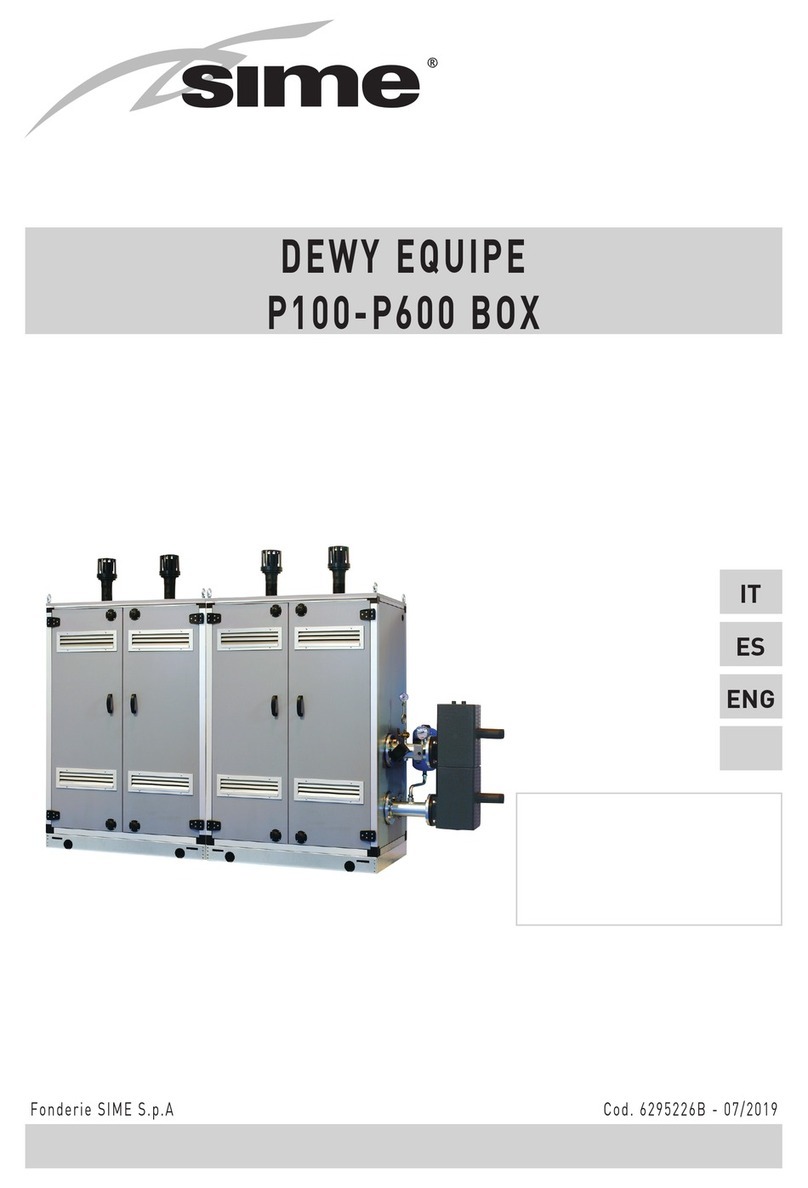 Sime Dewy Equipe P100 Box manual