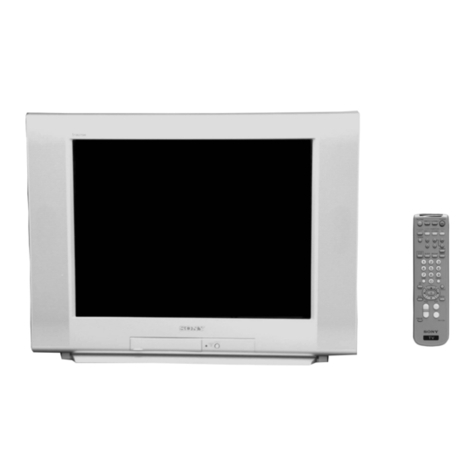 Sony TRINITRON KV-29FS105 User manual Sony TRINITRON KV-29FS105 User manual