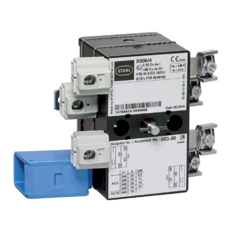 Stahl 8006/4 Series operating instructions
