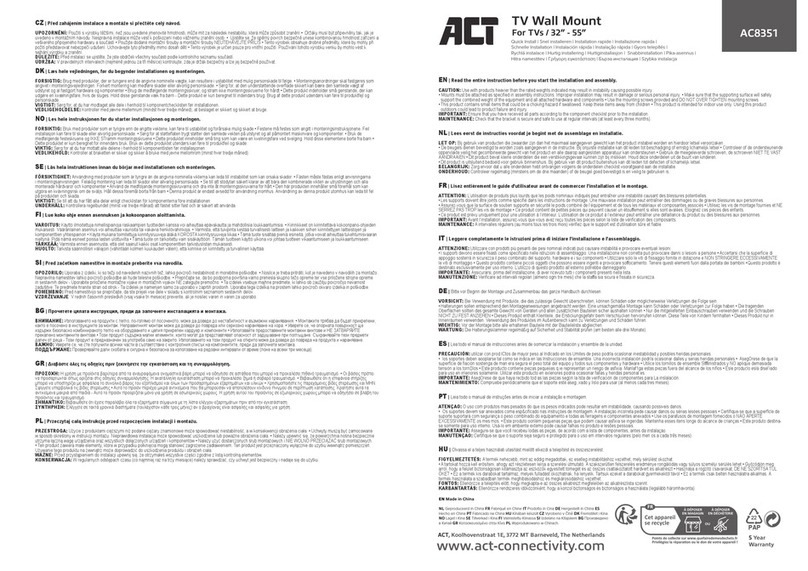 ACT AC8351 Quick install