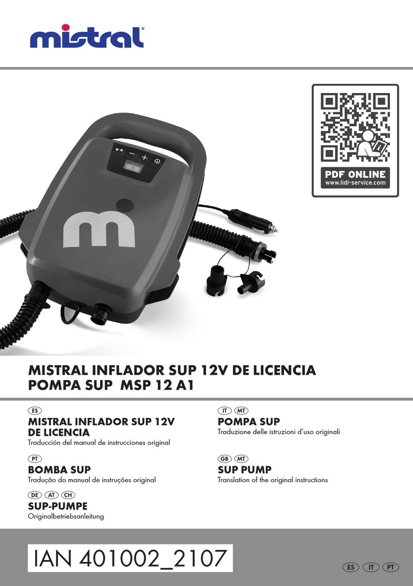 Mistral MSP 12 A1 User manual