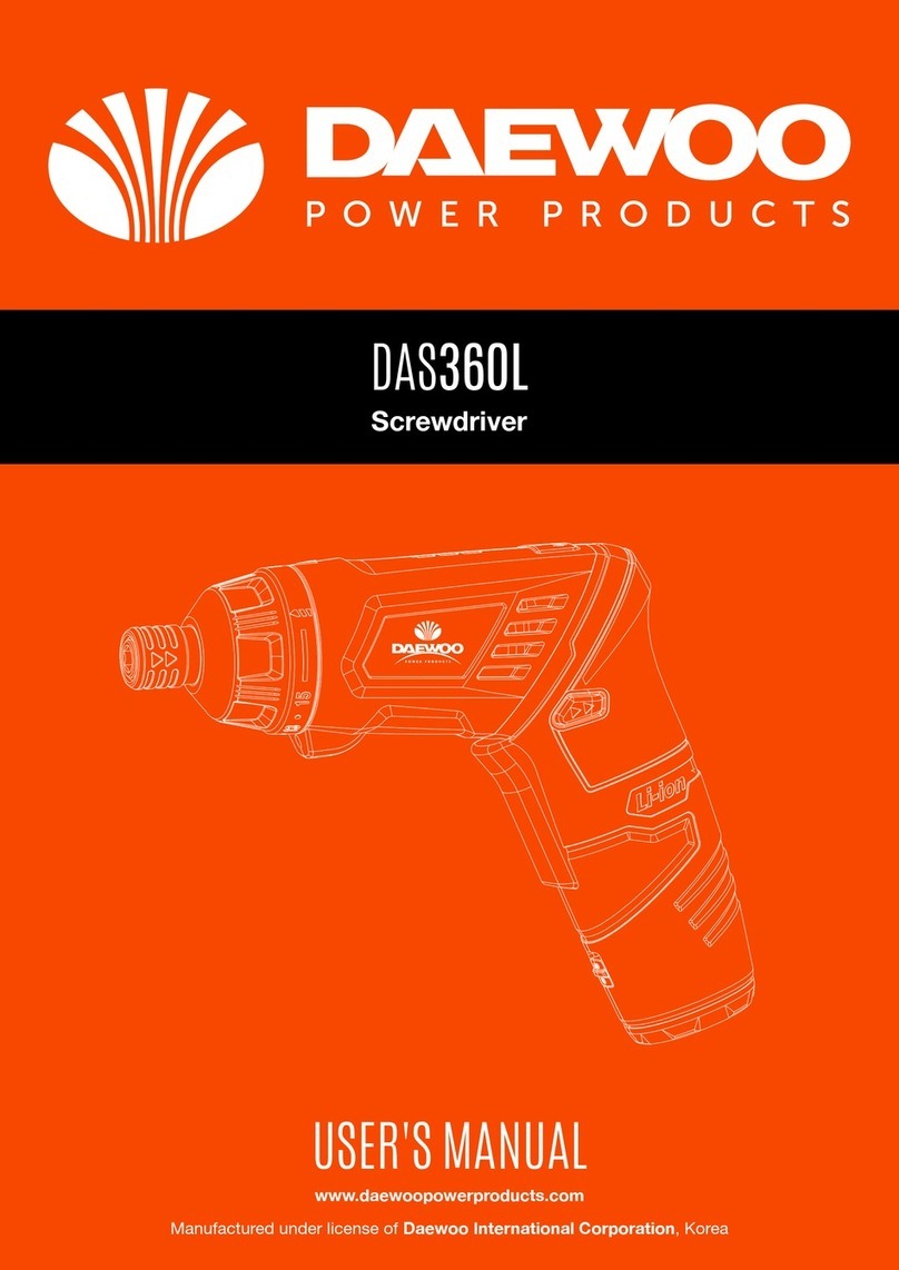 Daewoo DAS360L User manual