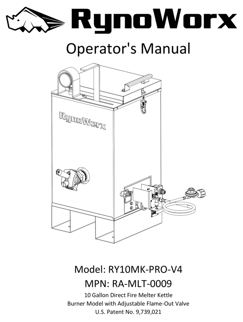RYNO WORX RY10MK-PRO-V4 Operator's manual RYNO WORX RY10MK-PRO-V4 Operator's manual
