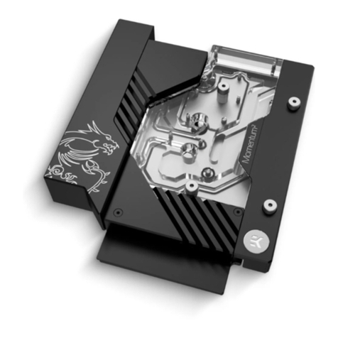 EK-Quantum MSI MPG X670E CARBON EK X D-RGB User manual EK-Quantum MSI MPG X670E CARBON EK X D-RGB User manual