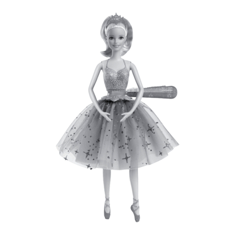 Mattel Barbie CKB21 instructions