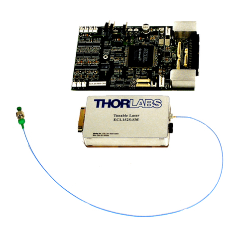 THORLABS ECL1525M-PM User manual