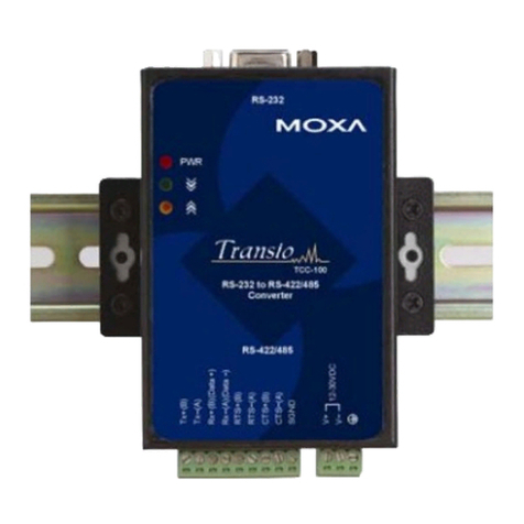 Moxa Technologies TCC-100 Series user guide