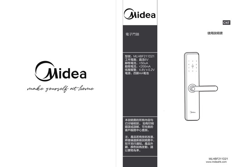 Midea MLHBF211D21 user manual