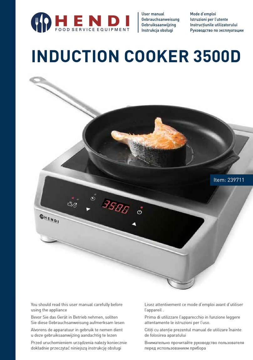 Hendi 3500D User manual
