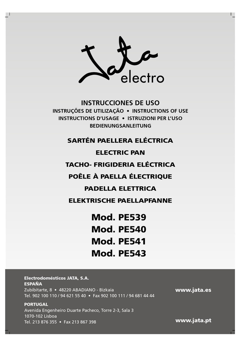 Jata electro PE539 Instructions for use