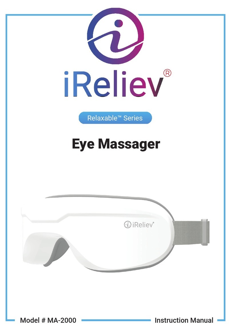 iReliev Relaxable Series instruction manual
