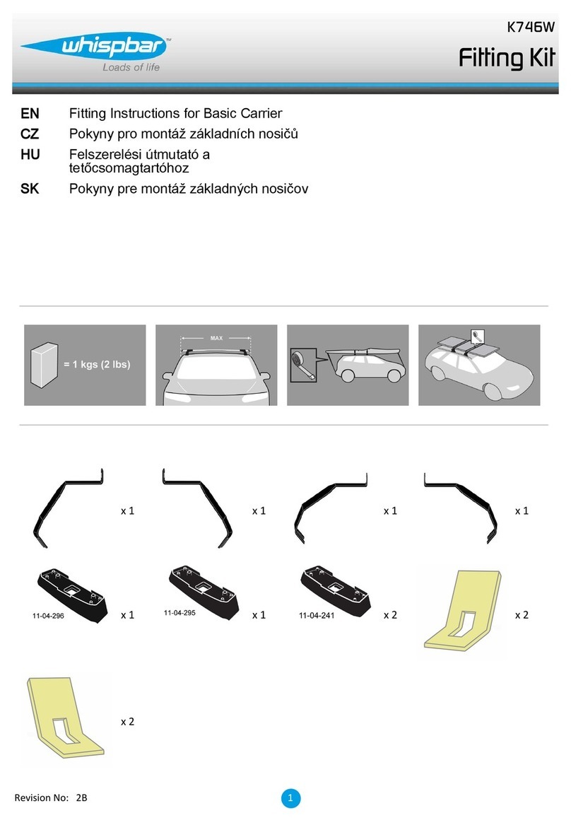 Whispbar K746W User manual