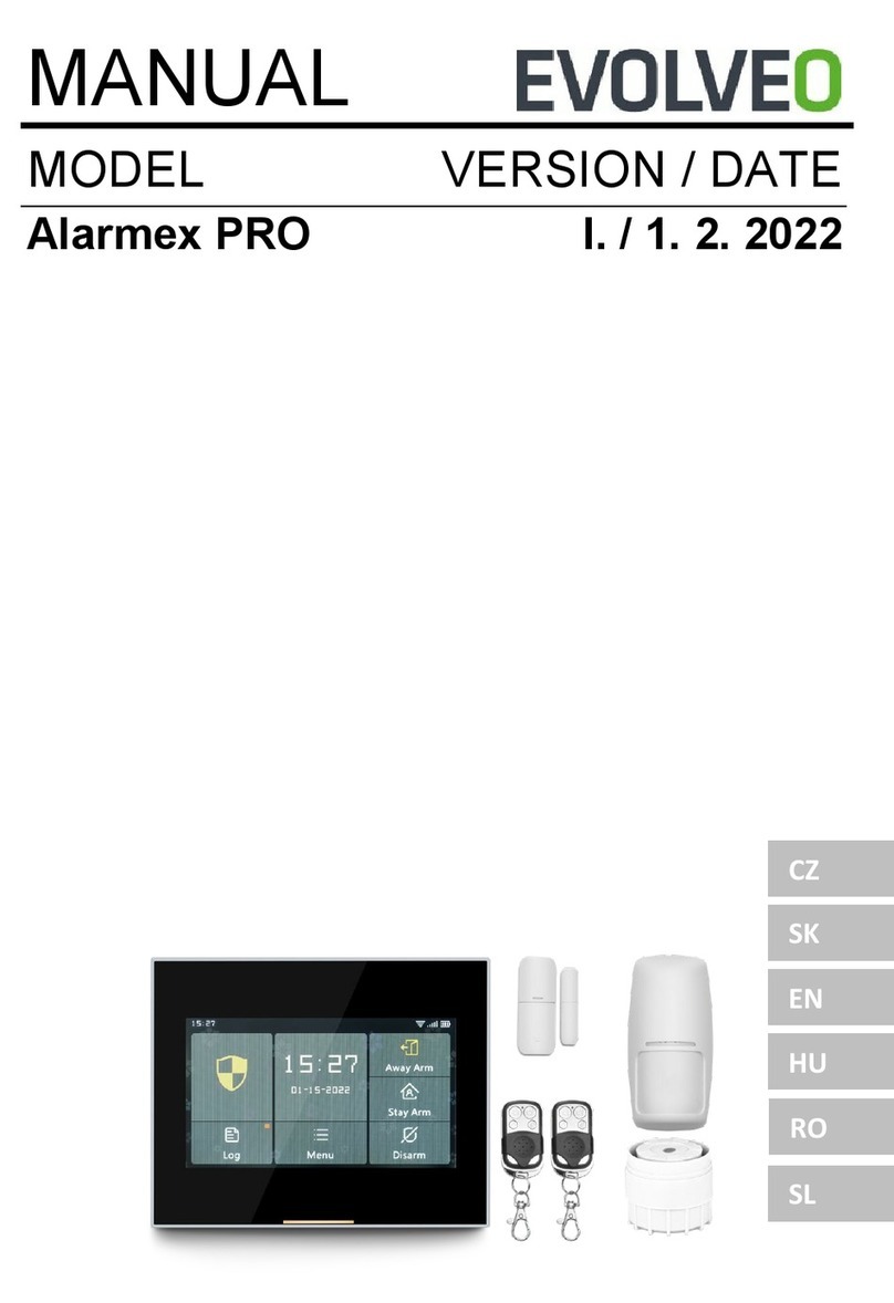 Evolveo Alarmex Pro manual