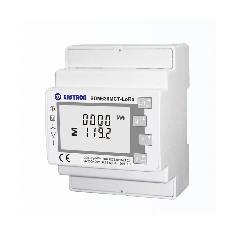 Eastron SDM630MCT-LoRaWAN user manual
