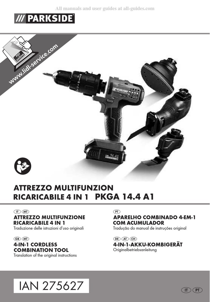Parkside PKGA 14.4 A1 User manual