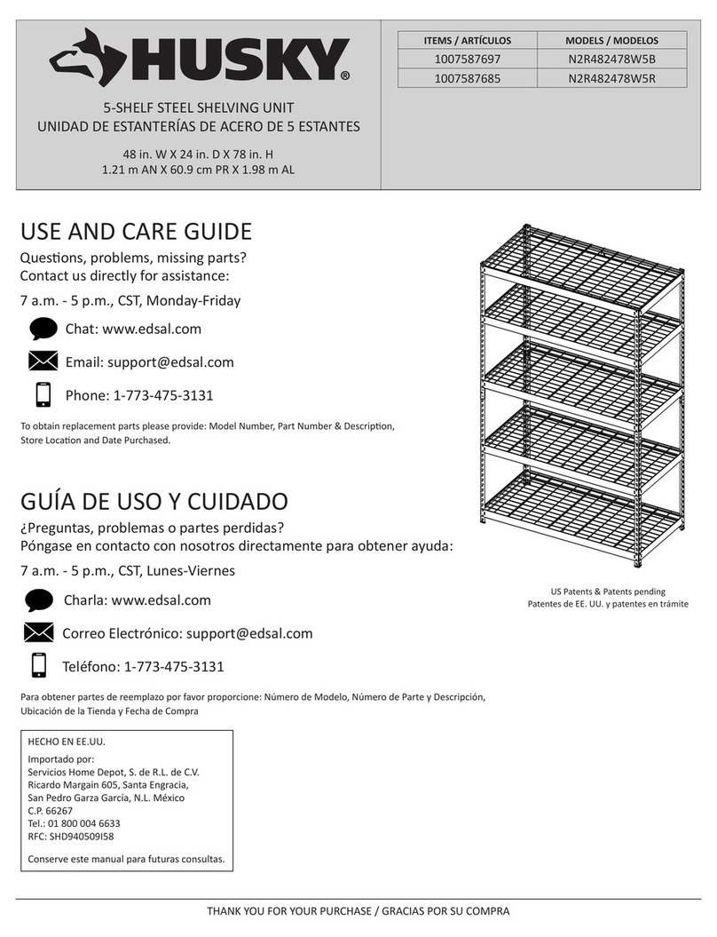 Husky N2R482478W5B User manual