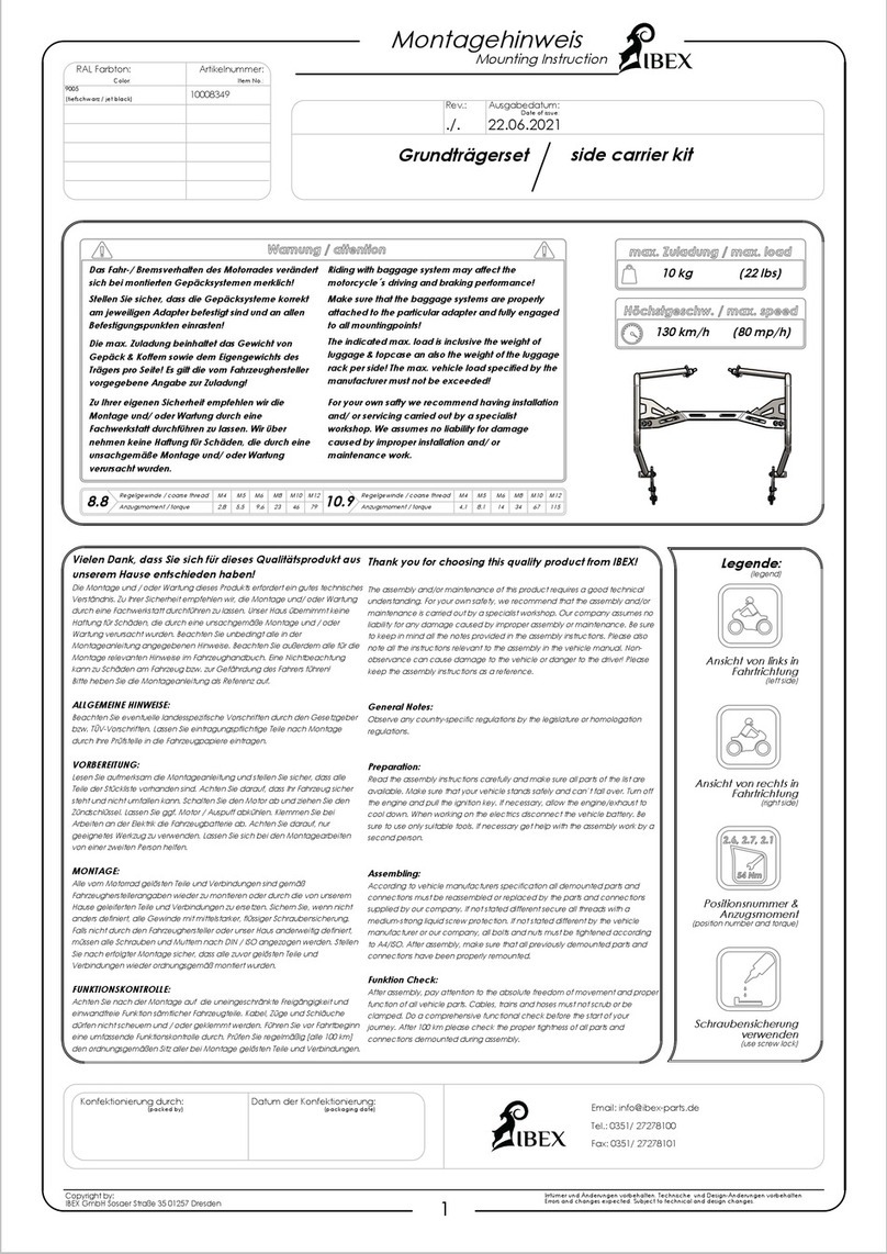 IBEX 10008349 User guide