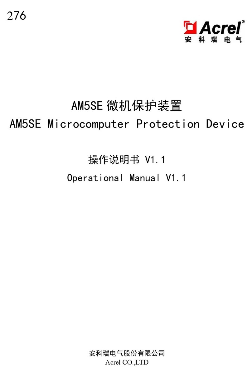 Acrel AM5SE Series Operational manual