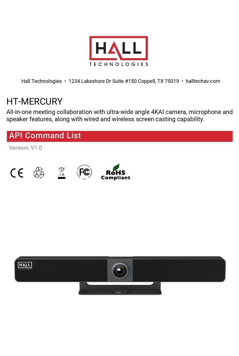 Hall Technologies HT-Mercury Command list