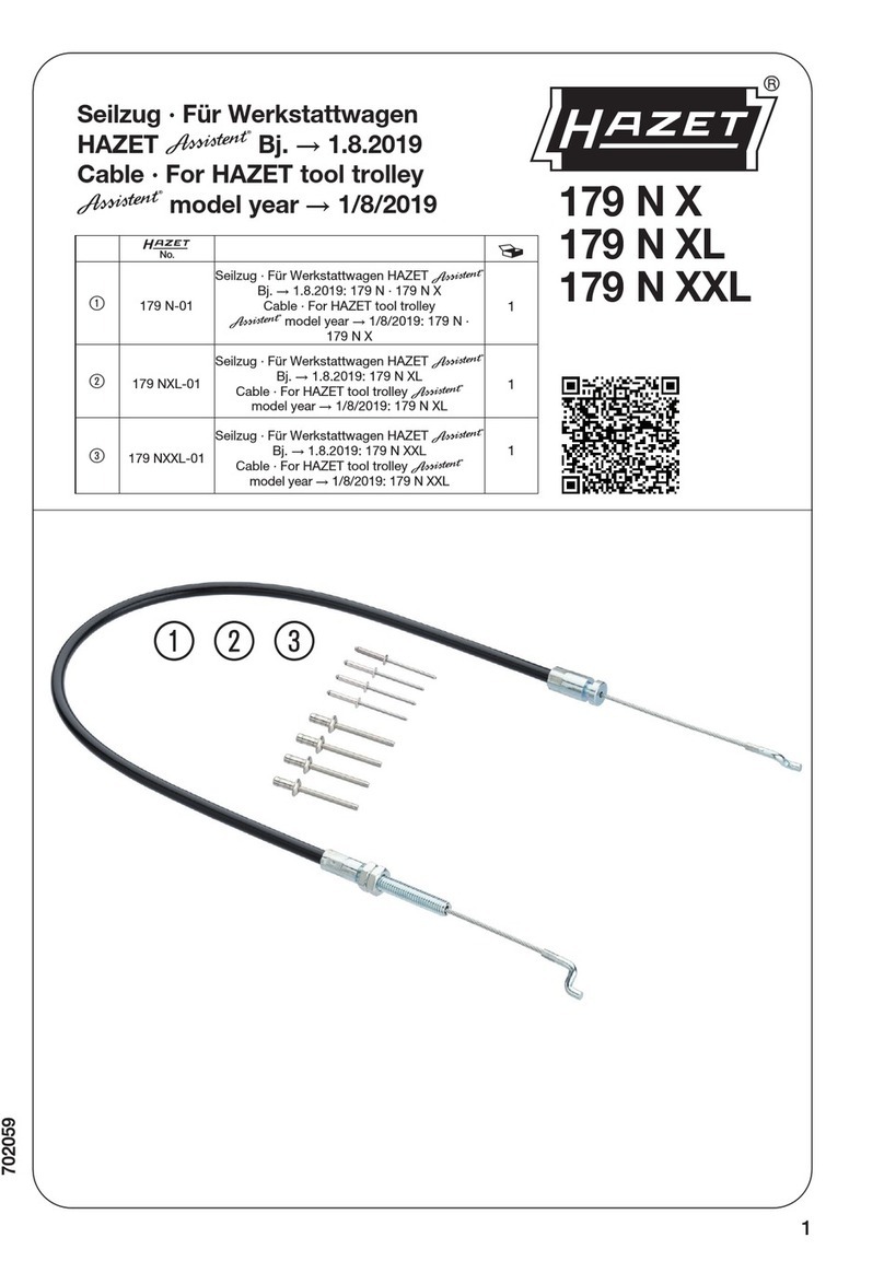 Hazet 179 N X User manual