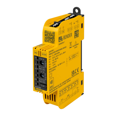 Bender ISOMETER iso415R User manual