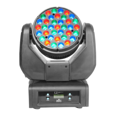 Chauvet Q-WASH 260-LED Quick reference guide