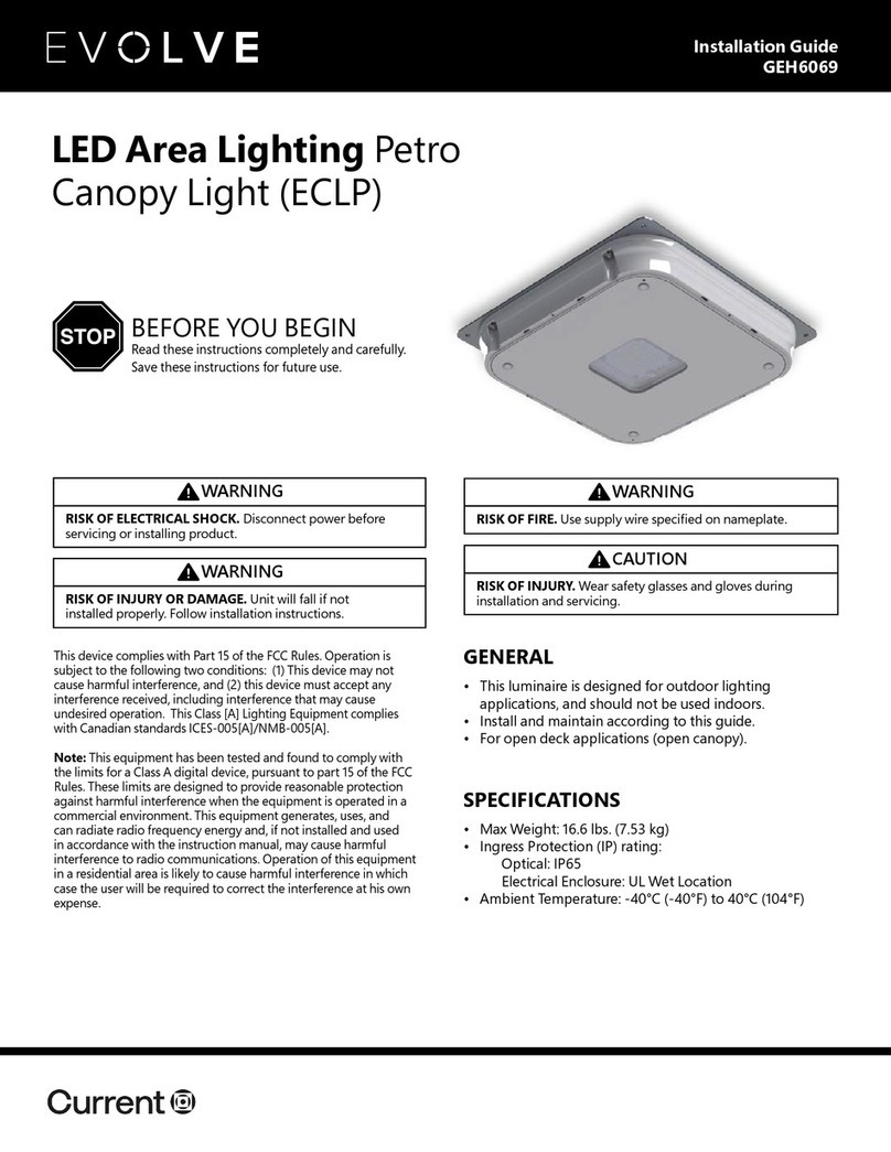 Current Evolve Petro ECLP Series User manual