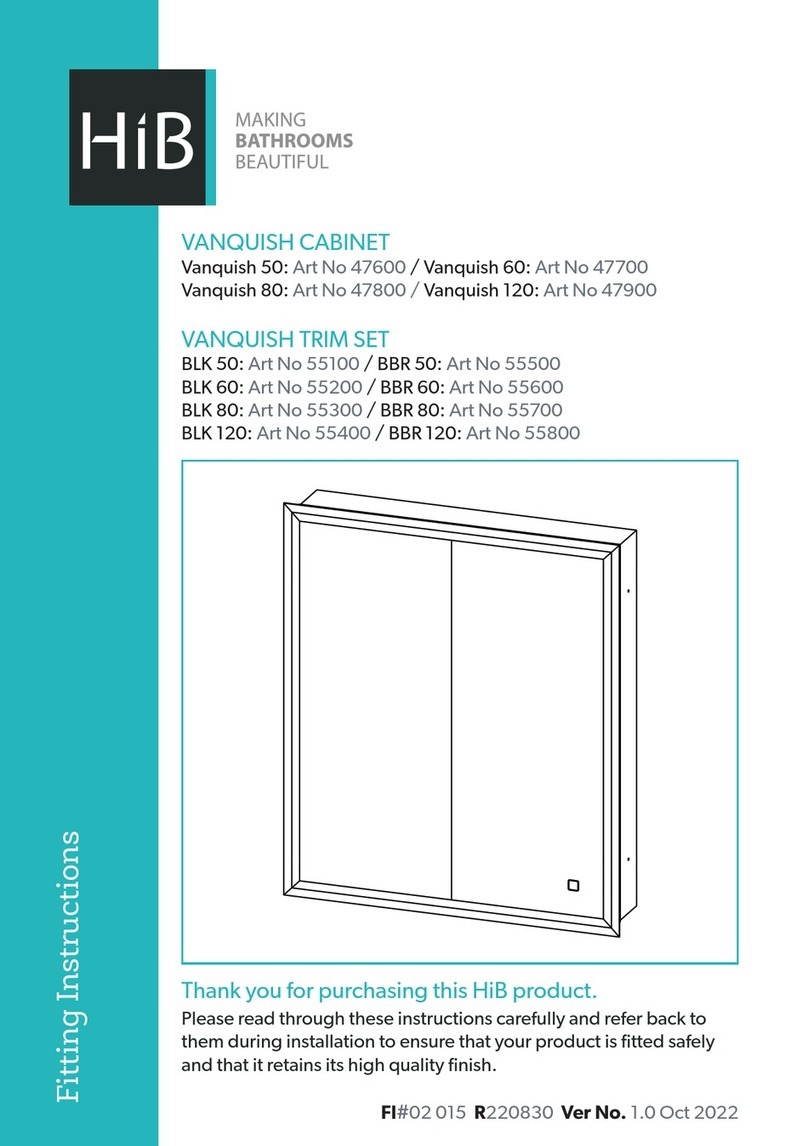 HiB Vanquish 50 User manual