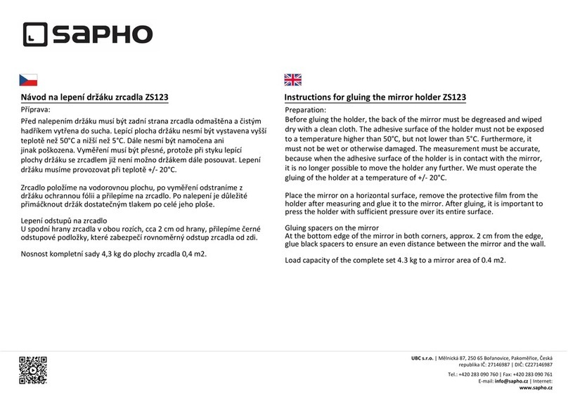 Sapho ZS123 instructions