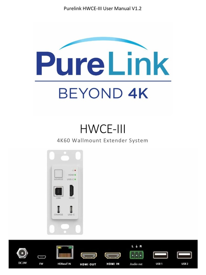PureLink HWCE-III User manual