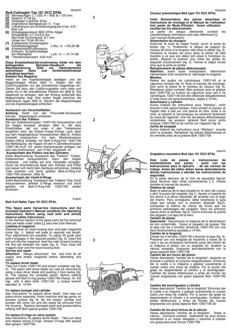 BEA 101 DCC EPAL manual