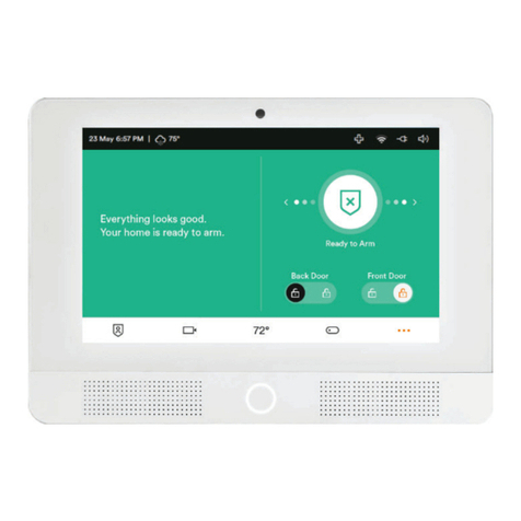 Vivint Glance Display quick reference